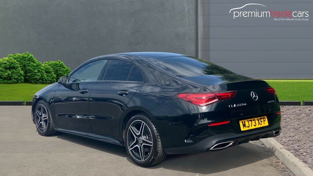 Mercedes-Benz CLA Class 2.0 Cla220d Amg Line Executive Coupe 8G-dct Euro Black #2