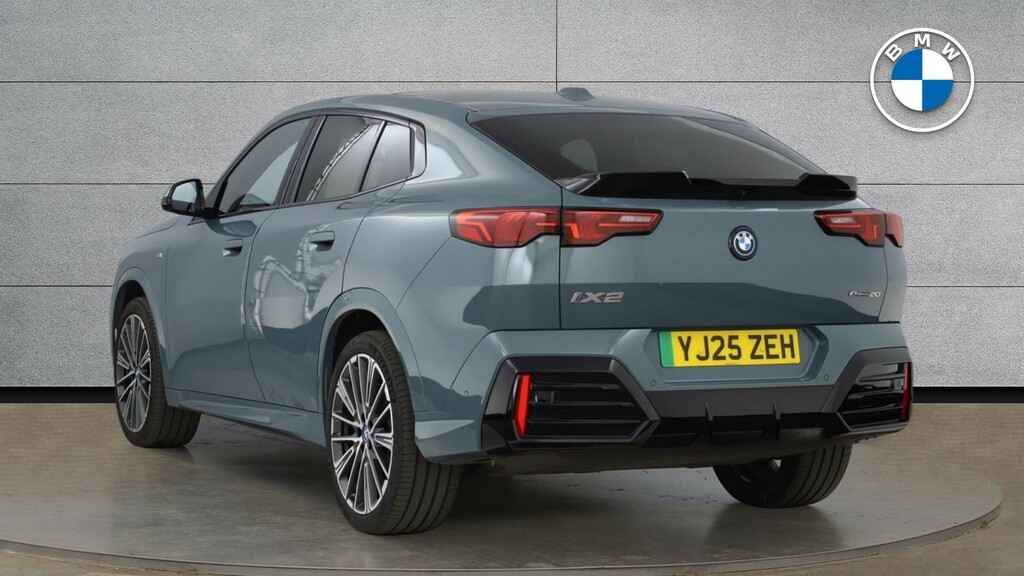BMW iX2 20 66.5Kwh M Sport Edrive 11Kw Charger Green #2