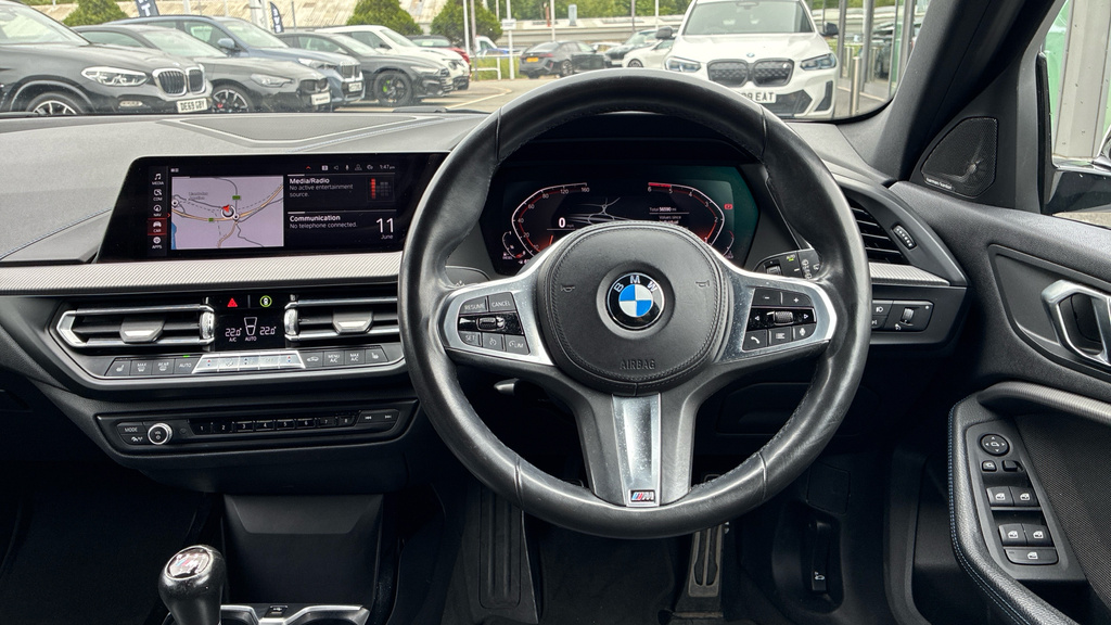 BMW 1 Series 2.0 118D M Sport Euro 6 Ss White #5