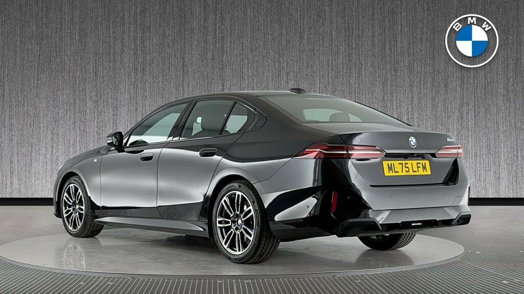 BMW 5 Series 2.0 520I Mht M Sport Steptronic Euro 6 Ss Black #2