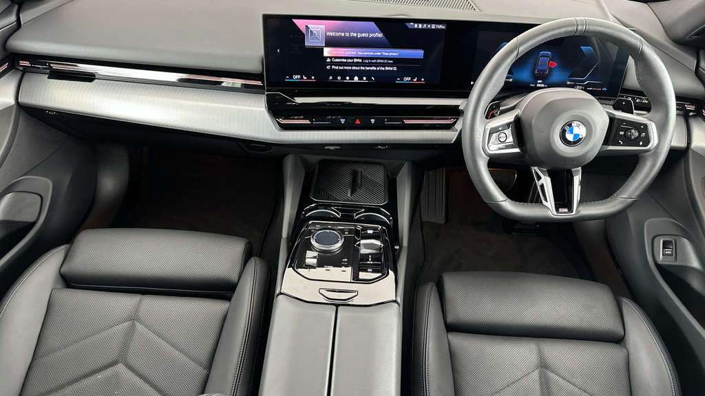 BMW 5 Series 2.0 520I Mht M Sport Steptronic Euro 6 Ss Black #4