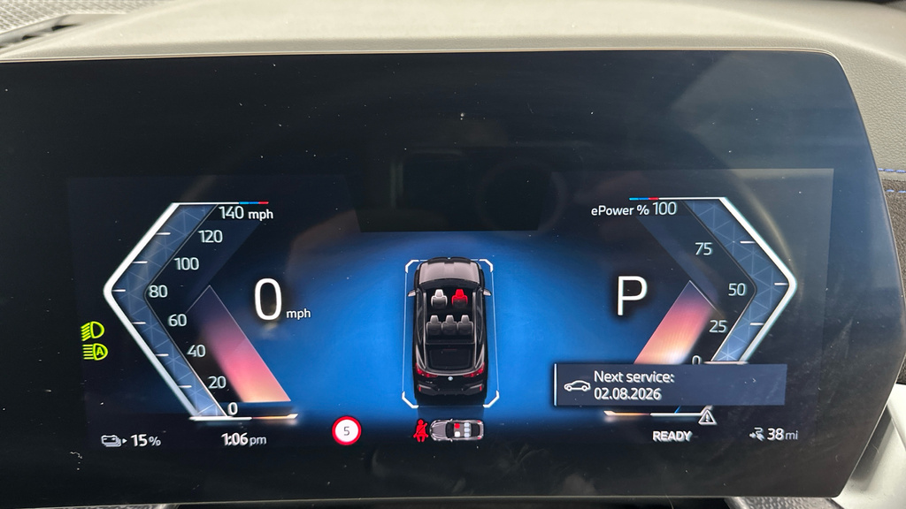 BMW iX2 150Kw Edrive20 M Sport 65Kwh Techpro Blue #9