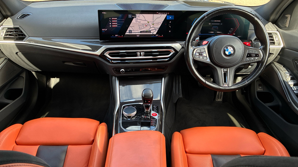 BMW M3 3.0 Biturbo Competition Steptronic M Xdrive Euro 6 Black #4