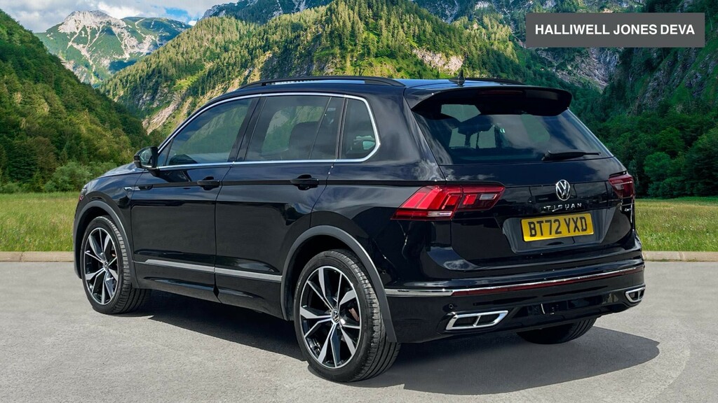 Volkswagen Tiguan 2.0 Tsi R-line Dsg 4Motion Euro 6 Ss Black #2