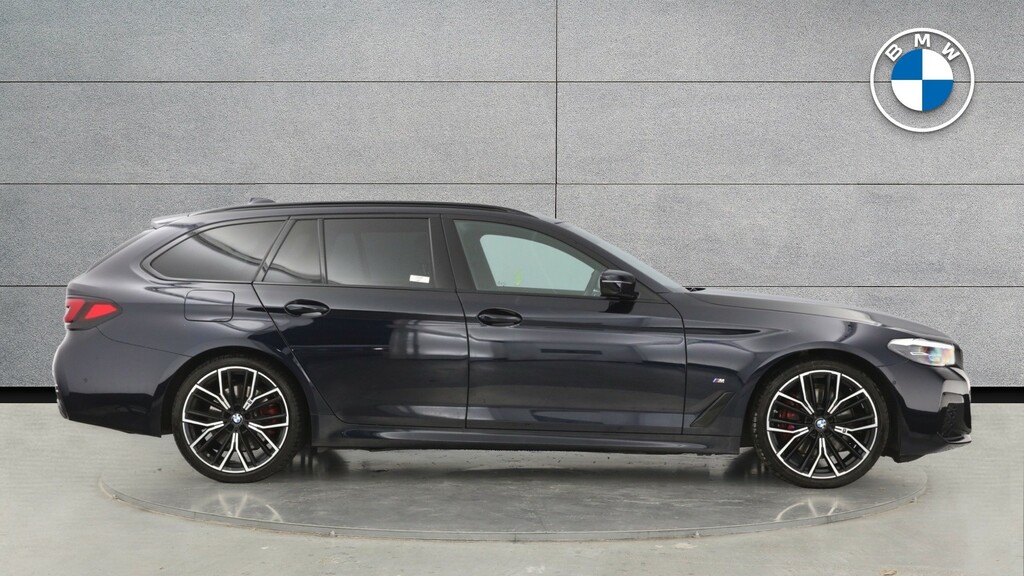 BMW 5 Series 520D Mht M Sport Step Pro Pack Black #3