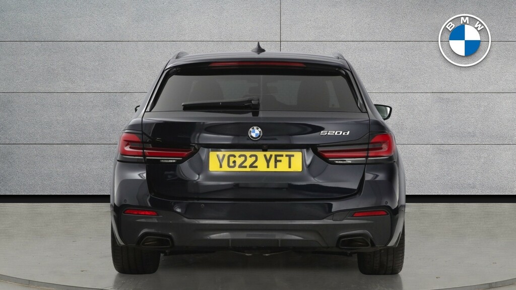 BMW 5 Series 520D Mht M Sport Step Pro Pack Black #15