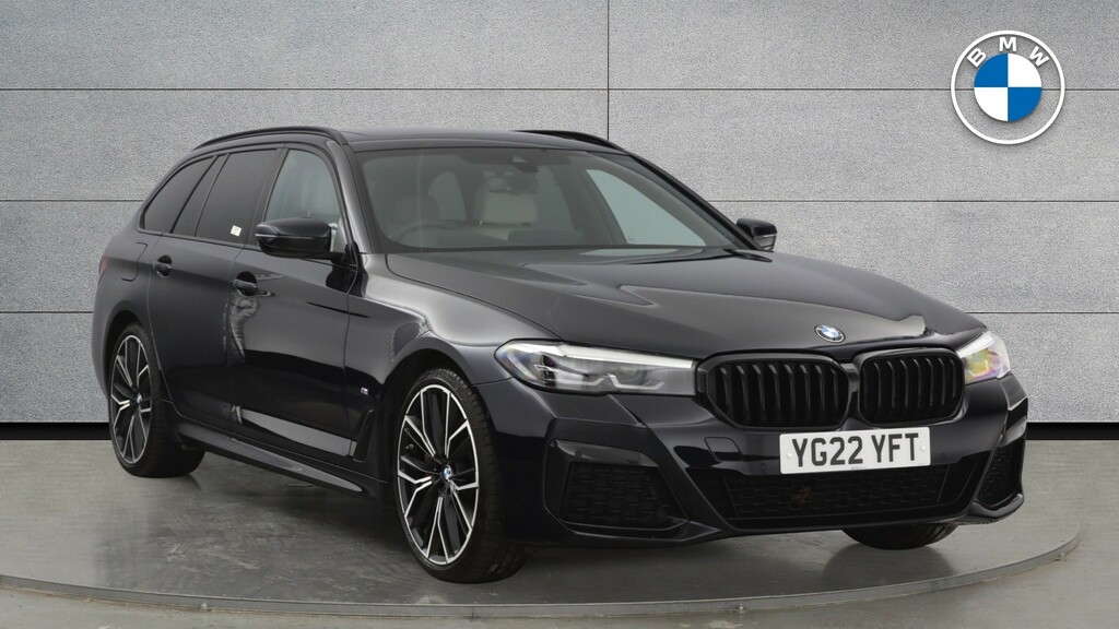 BMW 5 Series 520D Mht M Sport Step Pro Pack Black #1