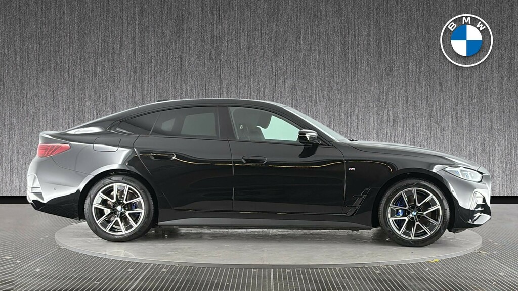BMW i4 35 70.2Kwh M Sport Gran Coupe Edrive Black #3