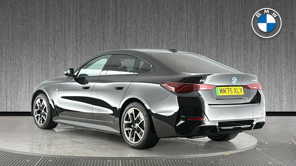 BMW i4 35 70.2Kwh M Sport Gran Coupe Edrive Black #2