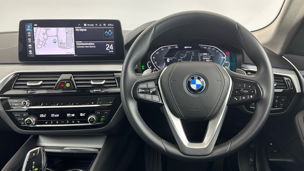 BMW 5 Series 2.0 530E 12Kwh Se Steptronic Euro 6 Ss Black #5