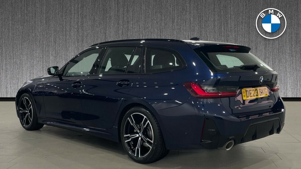 BMW 3 Series 2.0 320I M Sport Touring Euro 6 Ss Blue #2
