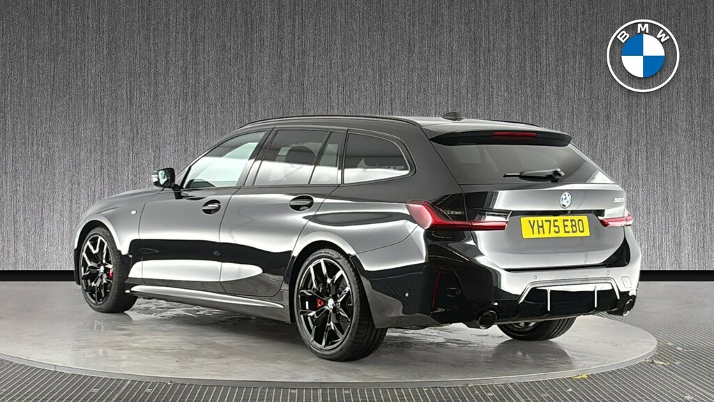 BMW 3 Series 2.0 320I M Sport Touring Euro 6 Ss Black #2