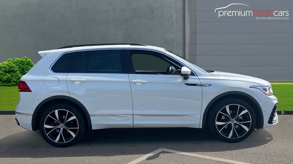 Volkswagen Tiguan 1.5 Tsi R-line Dsg Euro 6 Ss White #3