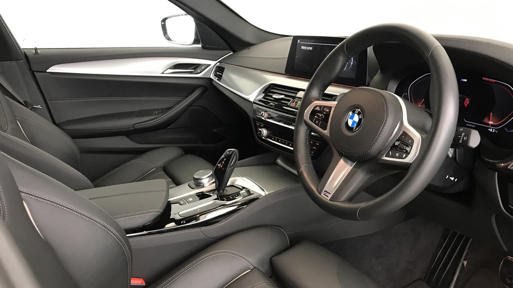 BMW 5 Series 520D M Sport Mhev Grey #5