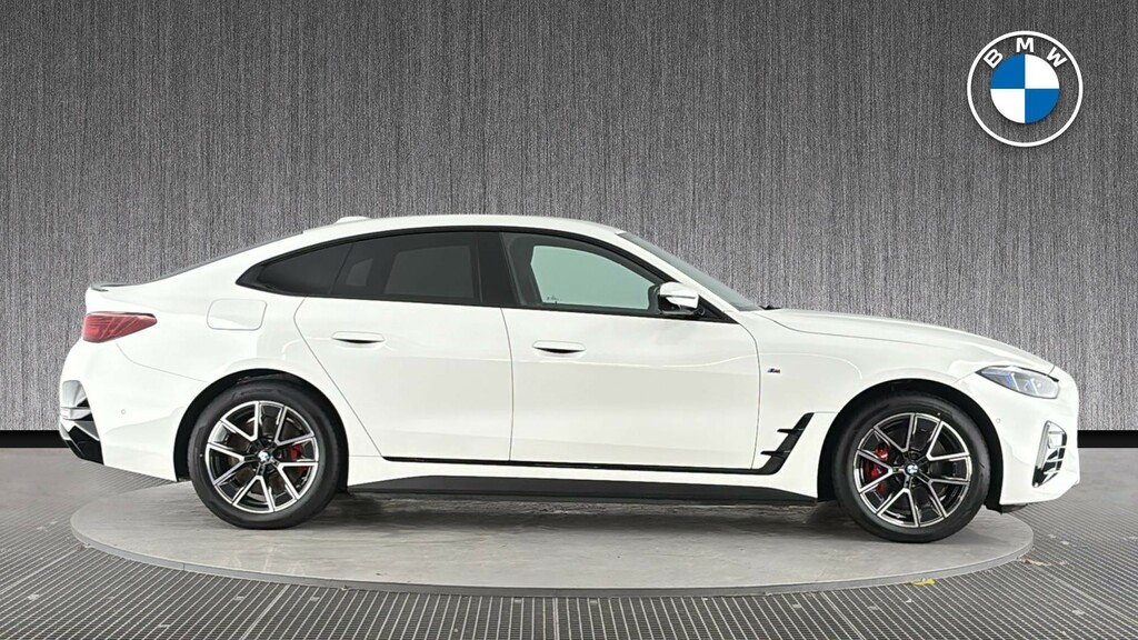 BMW i4 35 70.2Kwh M Sport Gran Coupe Edrive White #3