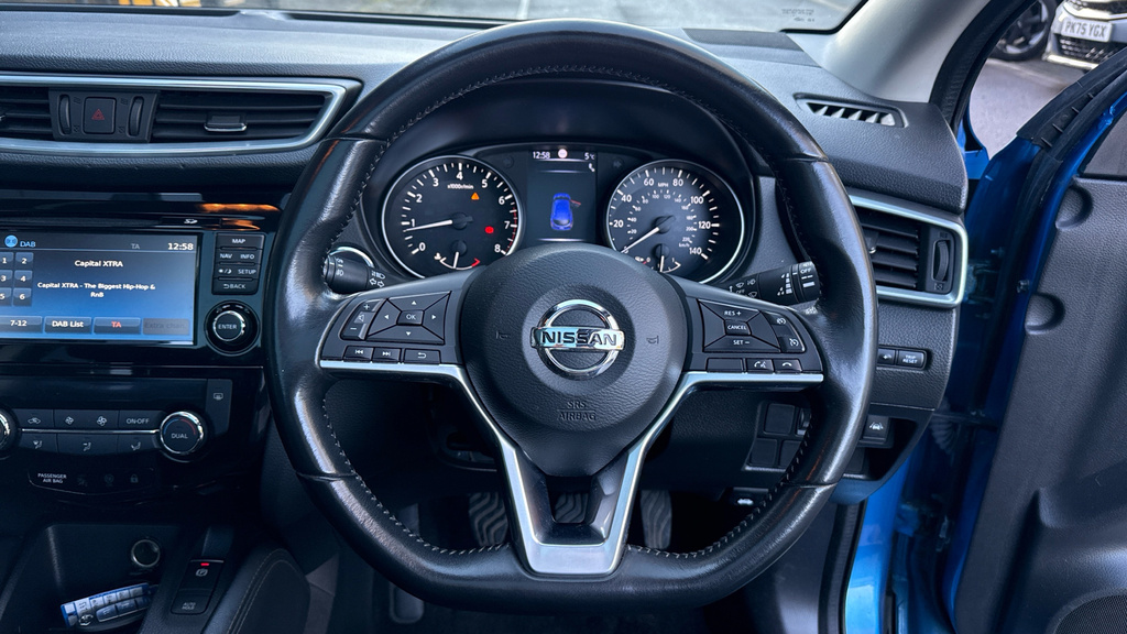 Nissan Qashqai 1.3 Dig-t N-connecta Euro 6 Ss Blue #5