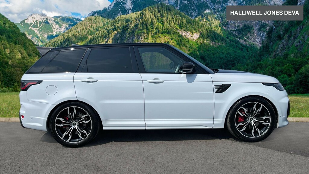 Land Rover Range Rover Sport 5.0 P575 V8 Svr 4Wd Euro 6 Ss White #3