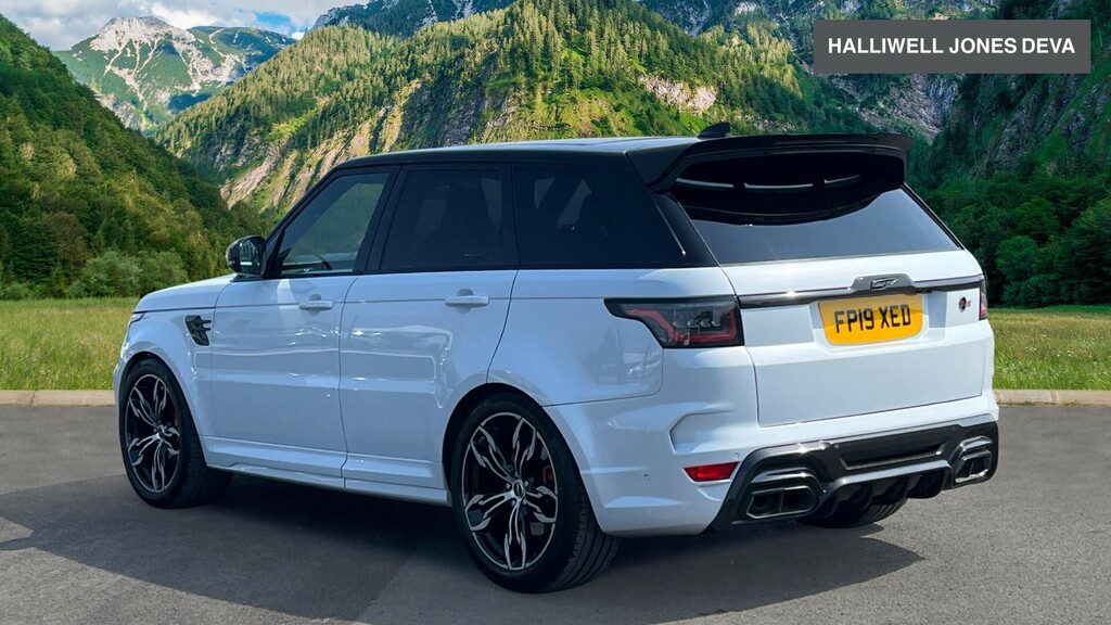 Land Rover Range Rover Sport 5.0 P575 V8 Svr 4Wd Euro 6 Ss White #2