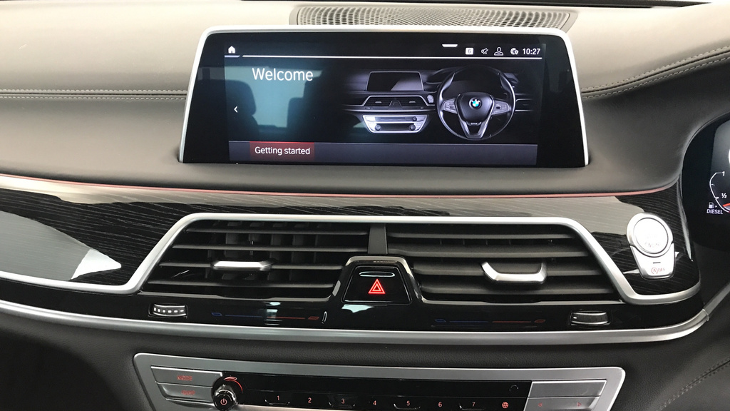 BMW 7 Series 740Ld M Sport Saloon Black #7