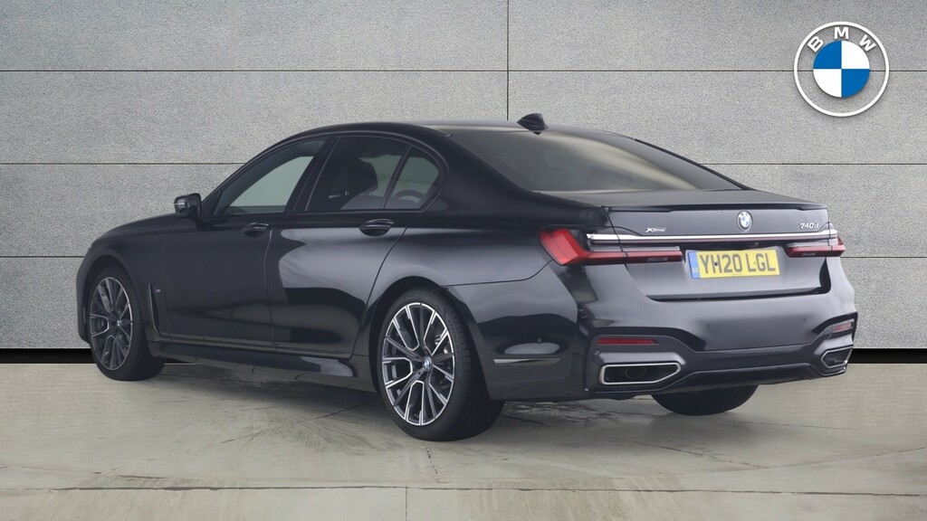 BMW 7 Series 3.0 740D M Sport Xdrive Euro 6 Ss Black #2