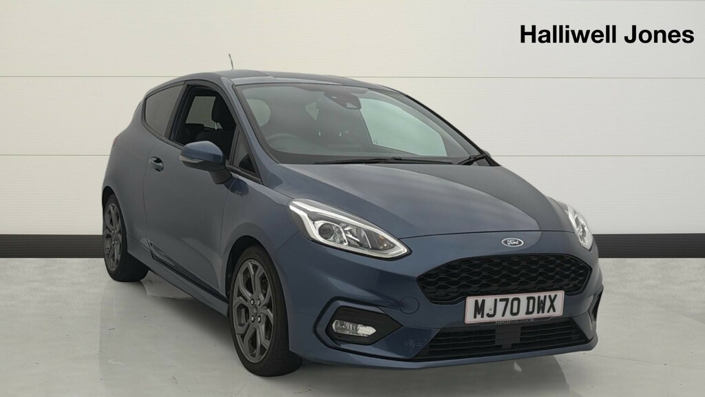 Ford Fiesta 1.0T Ecoboost Mhev St-line Edition Euro 6 Ss Blue
