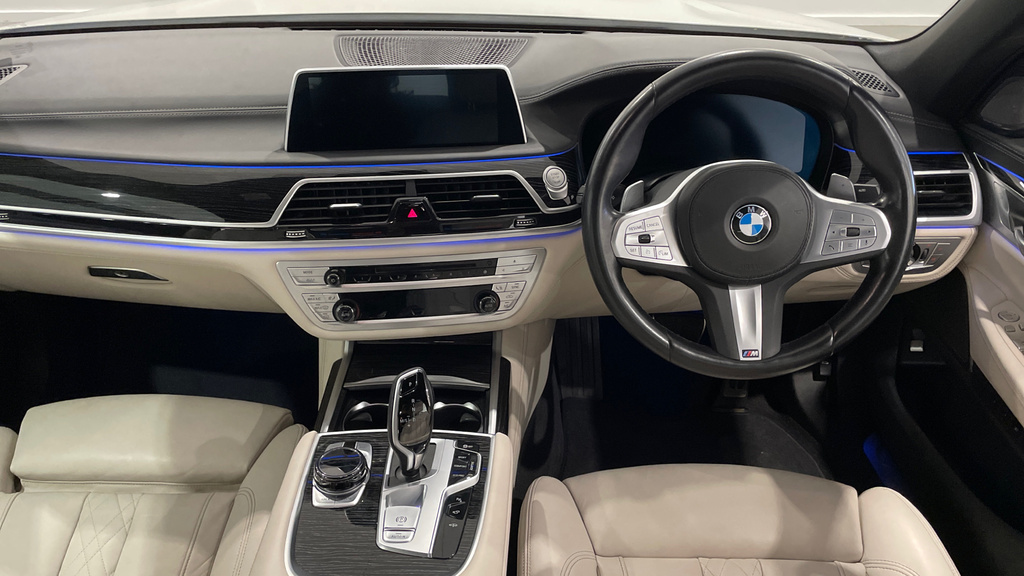 BMW 7 Series 3.0 740D Mht M Sport Xdrive Euro 6 Ss White #4