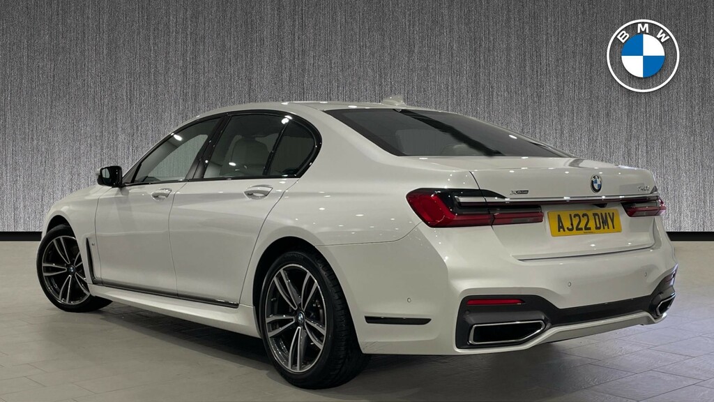 BMW 7 Series 3.0 740D Mht M Sport Xdrive Euro 6 Ss White #2