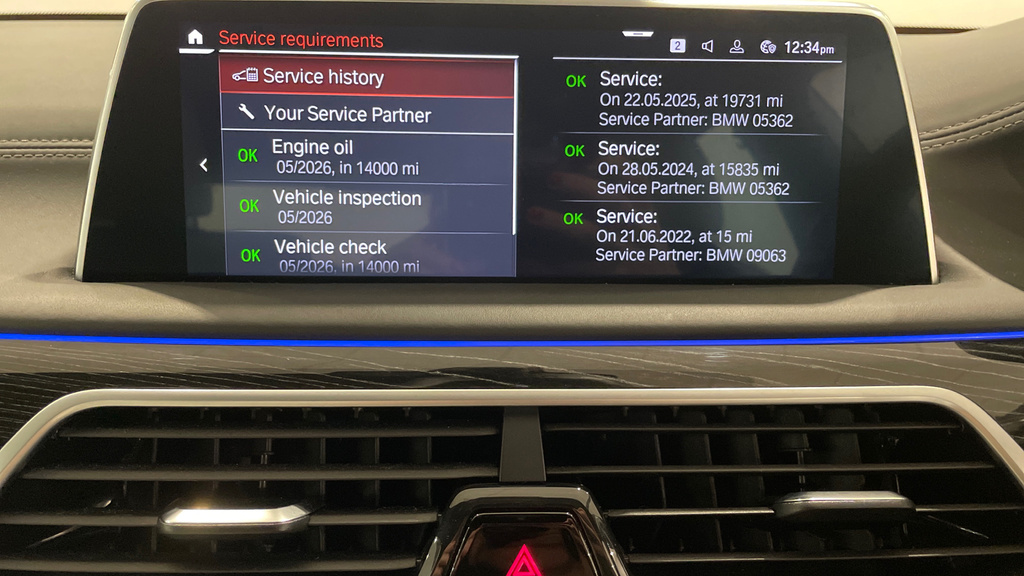 BMW 7 Series 740Ld Xdrive Mht M Sport Black #28