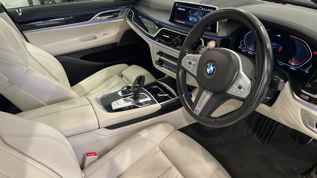 BMW 7 Series 3.0 740D Mht M Sport Xdrive Euro 6 Ss White #6