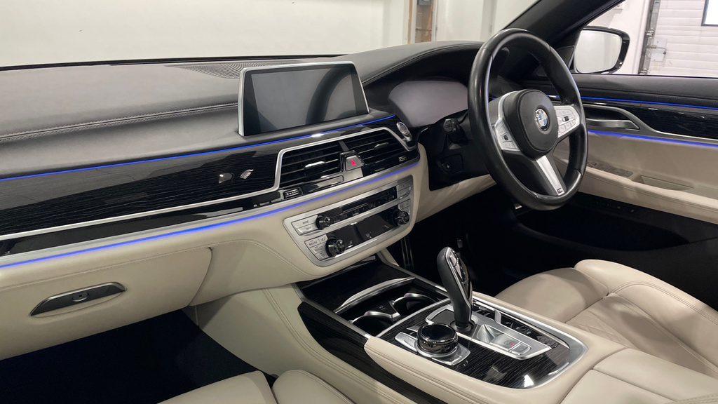 BMW 7 Series 740Ld Xdrive Mht M Sport Black #7