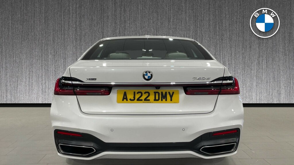 BMW 7 Series 740Ld Xdrive Mht M Sport Black #15