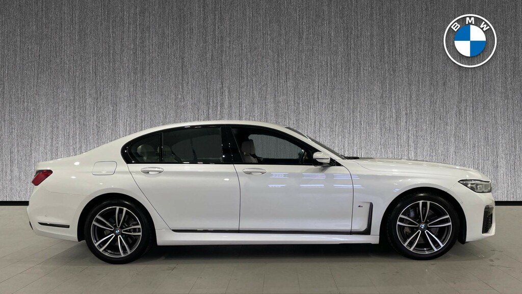 BMW 7 Series 3.0 740D Mht M Sport Xdrive Euro 6 Ss White #3