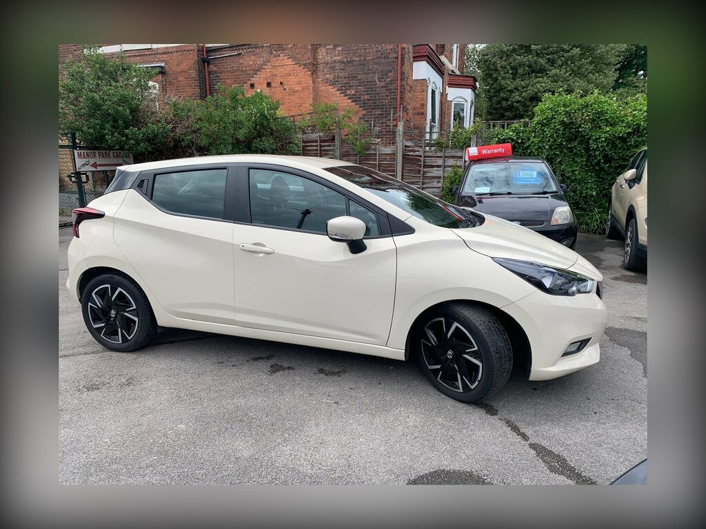 Nissan Micra 1.0 Ig-t Acenta Hatchback Euro 6 White