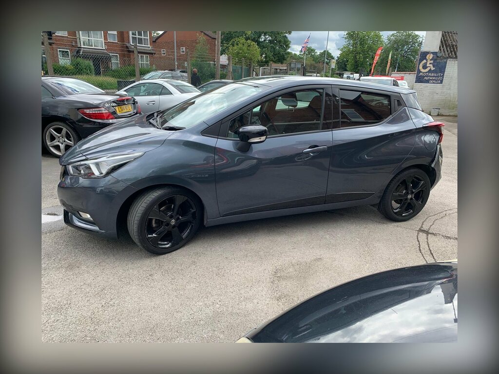 Nissan Micra 1.0 Ig-t N-tec Hatchback Xtron Euro 6 Grey #4