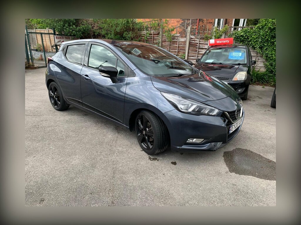 Nissan Micra 1.0 Ig-t N-tec Hatchback Xtron Euro 6 Grey #3