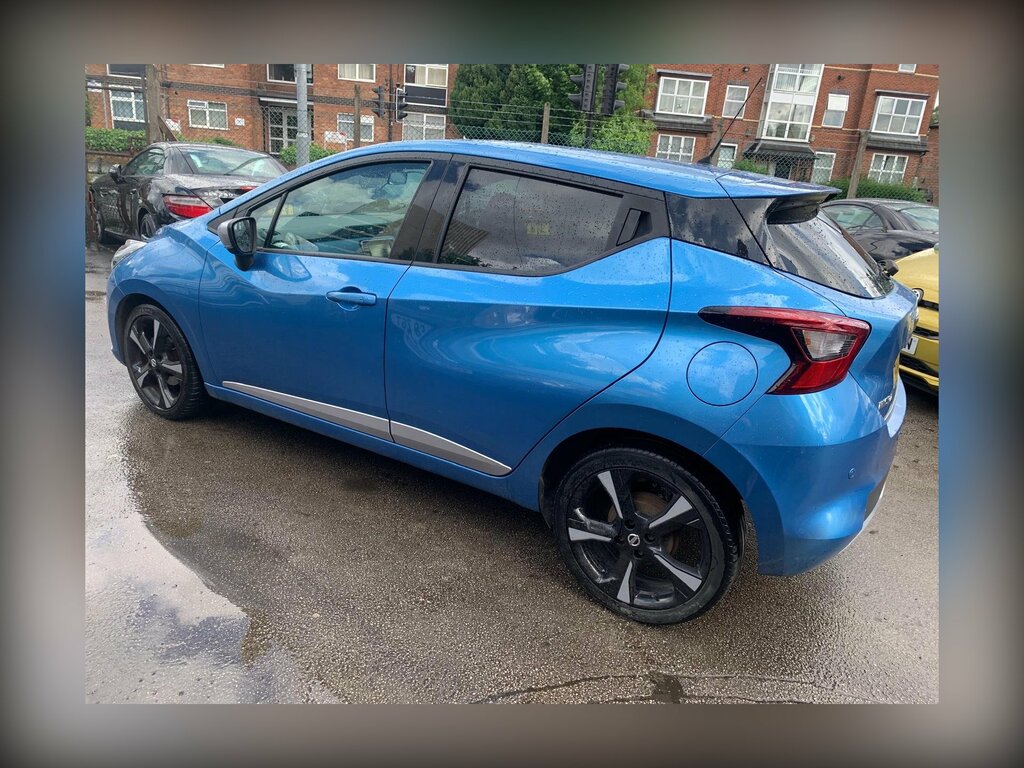Nissan Micra 0.9 Ig-t N-connecta Hatchback Eu Blue #4
