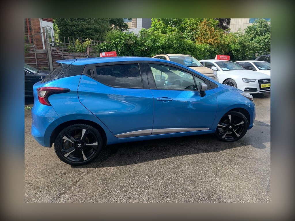 Nissan Micra 0.9 Ig-t N-connecta Hatchback Eu Blue #5