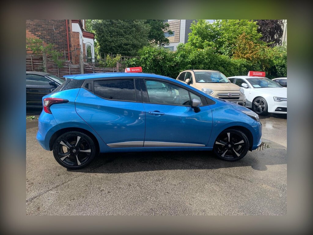 Nissan Micra 0.9 Ig-t N-connecta Hatchback Eu Blue #2