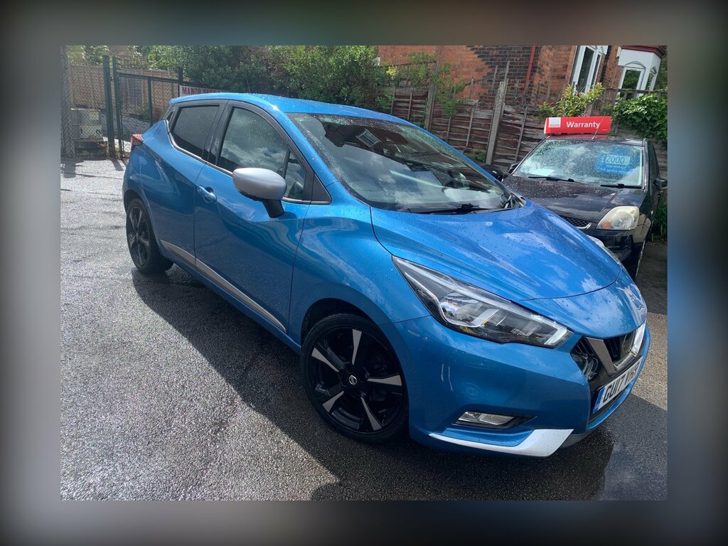 Nissan Micra 0.9 Ig-t N-connecta Hatchback Eu Blue