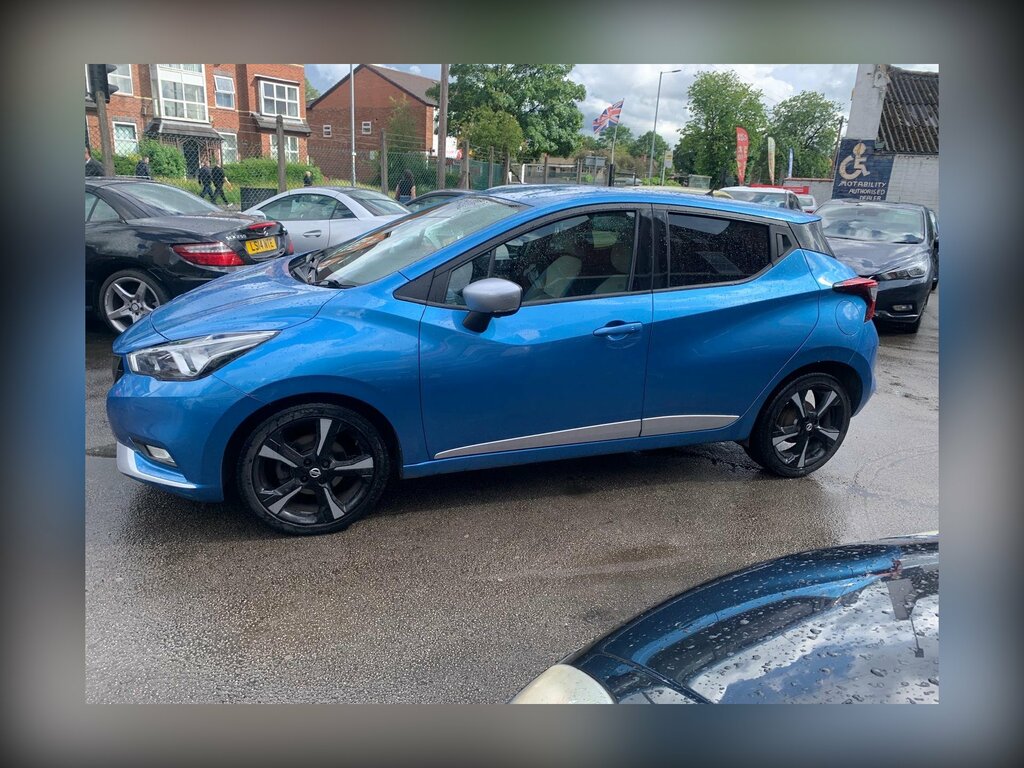 Nissan Micra 0.9 Ig-t N-connecta Hatchback Eu Blue #3