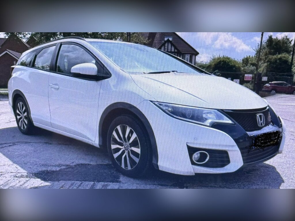 Honda Civic 1.6 I-dtec Se Plus Tourer Euro 5 White