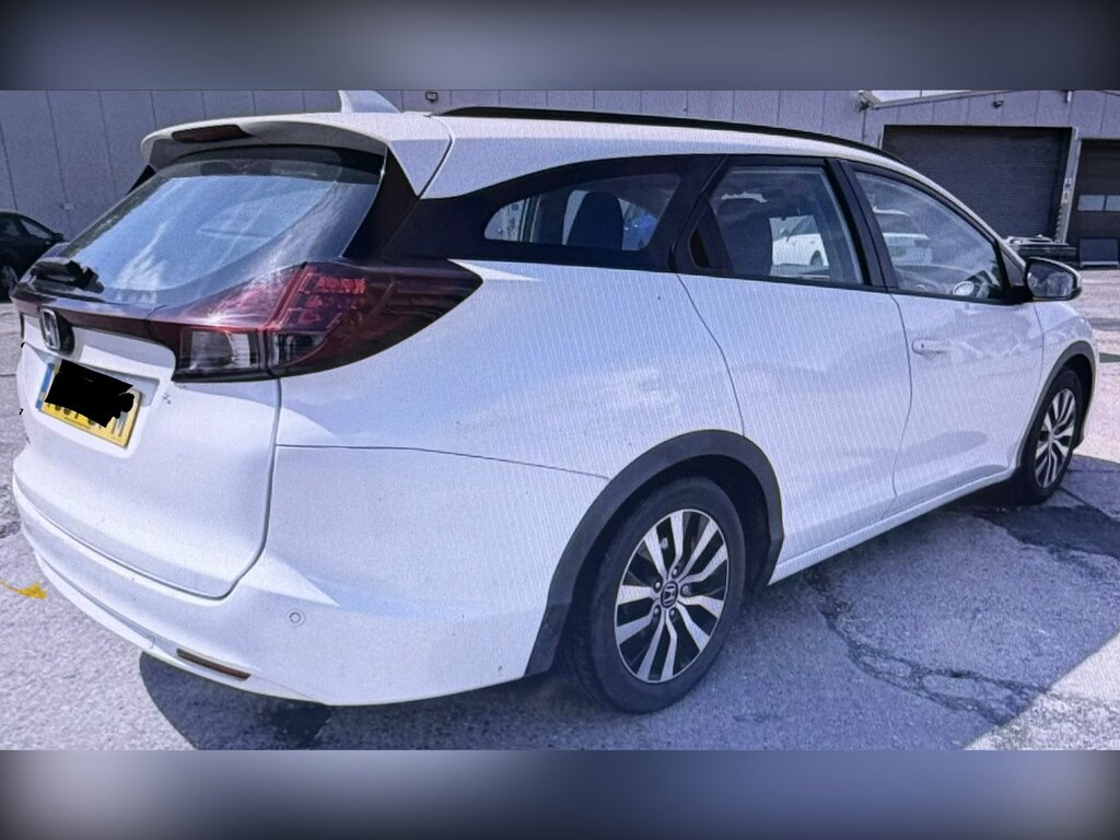 Honda Civic 1.6 I-dtec Se Plus Tourer Euro 5 White #4