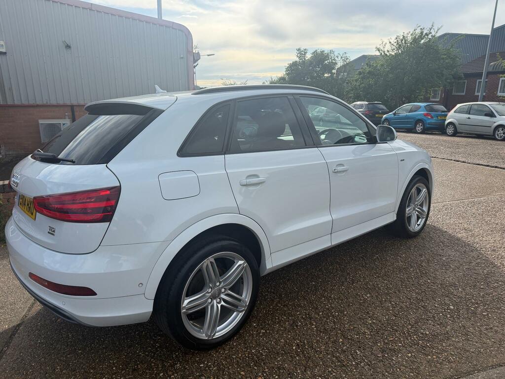 Audi Q3 2.0 Tdi S Line Plus S Tronic Quattro Euro 5 Ss EK14HXU White #6