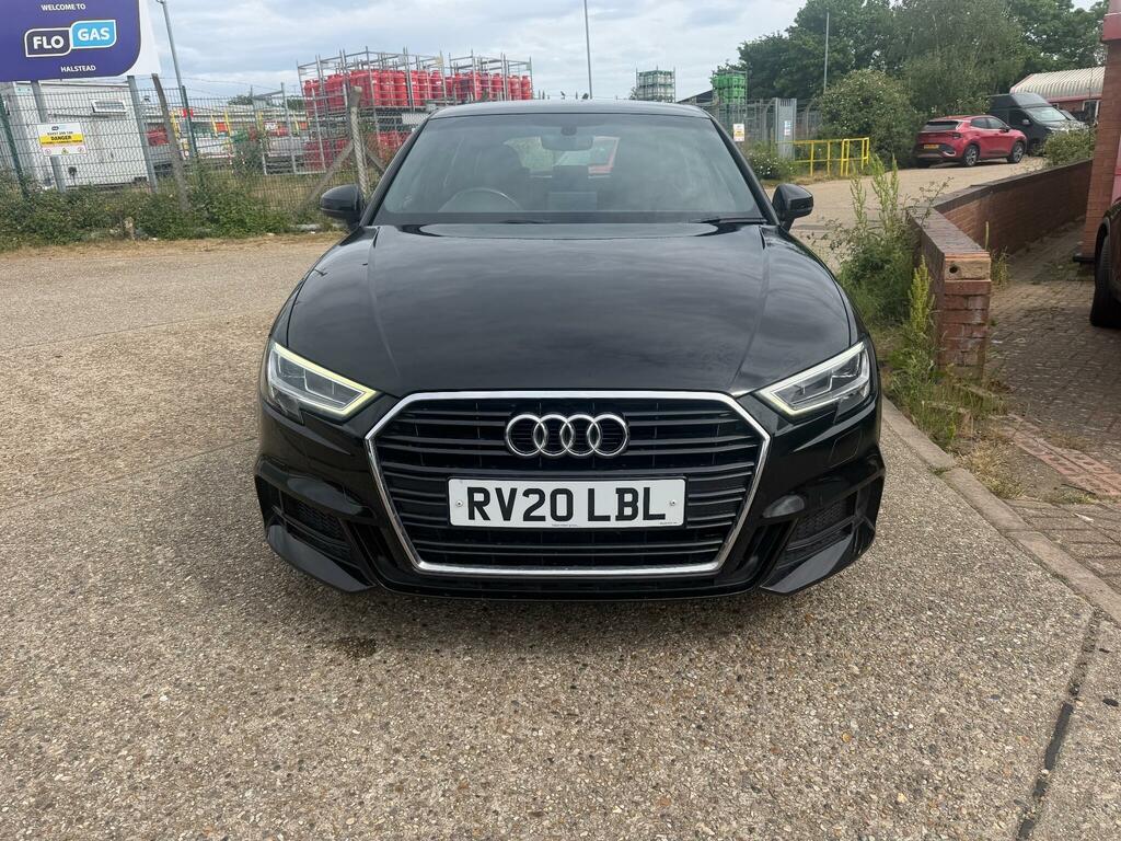 Audi A3 1.5 Tfsi Cod 35 S Line Sportback Euro 6 Ss RV20LBL Black #2