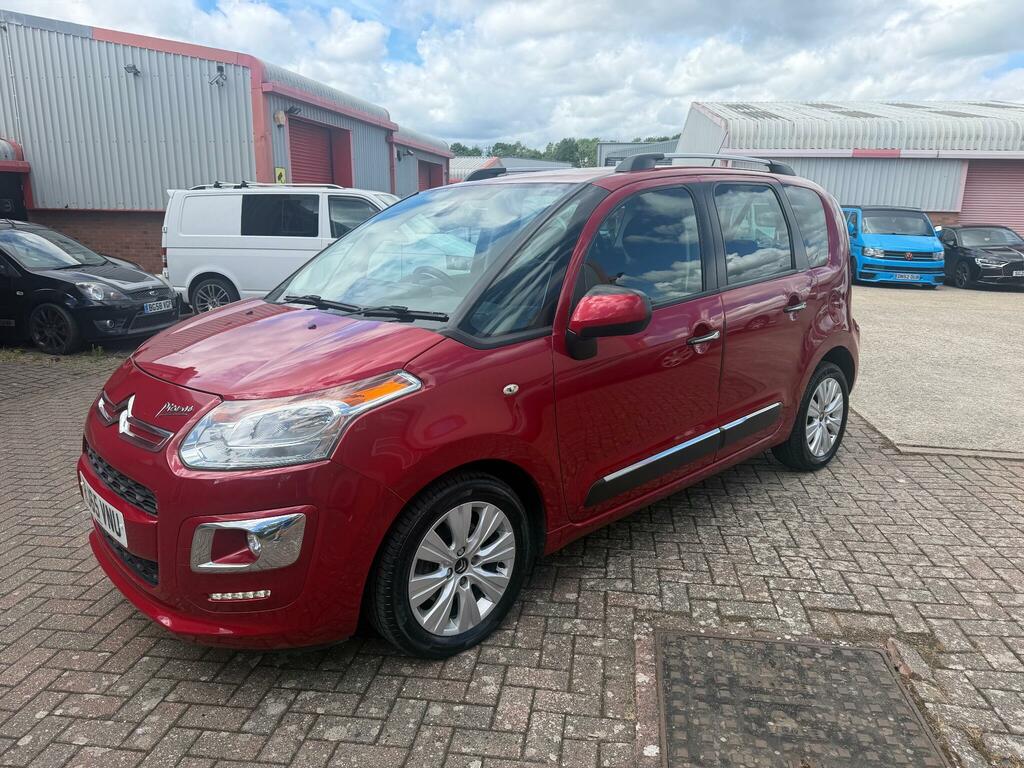 Citroen C3 Picasso 1.2 Puretech Exclusive Euro 6 Red #3