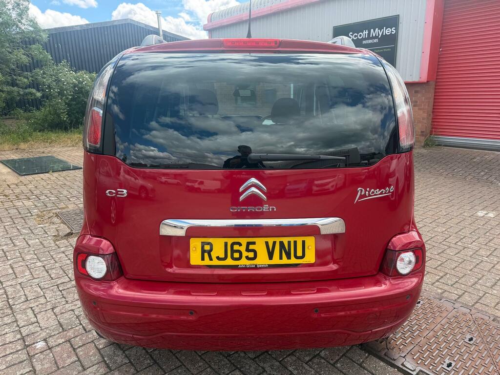 Citroen C3 Picasso 1.2 Puretech Exclusive Euro 6 Red #5