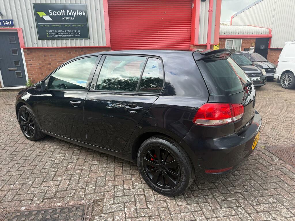 Volkswagen Golf Se LP60JCX Black #4