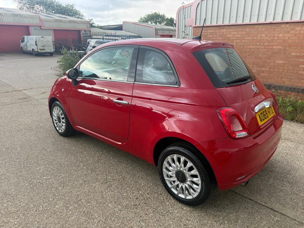 Fiat 500 Lounge A069HTD Red #4