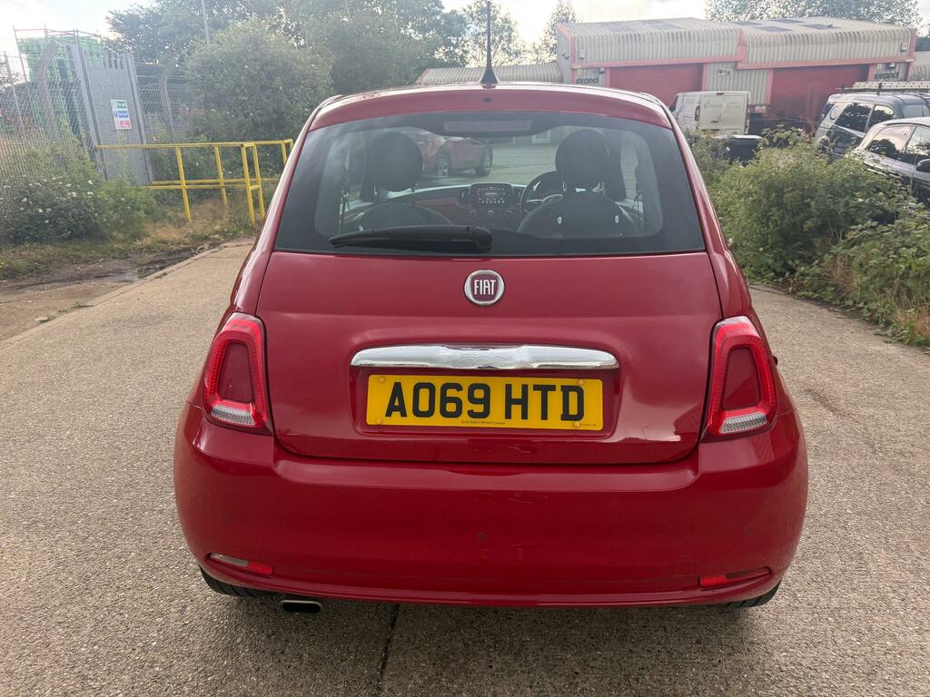 Fiat 500 Lounge A069HTD Red #5