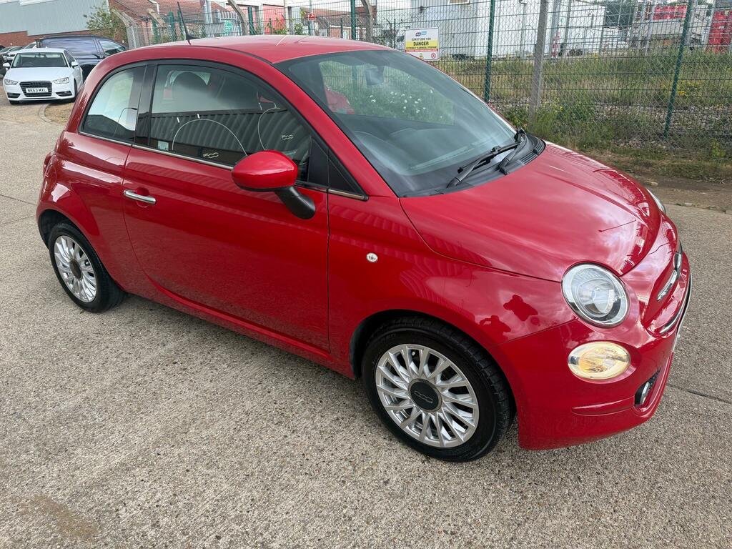 Fiat 500 Lounge Red